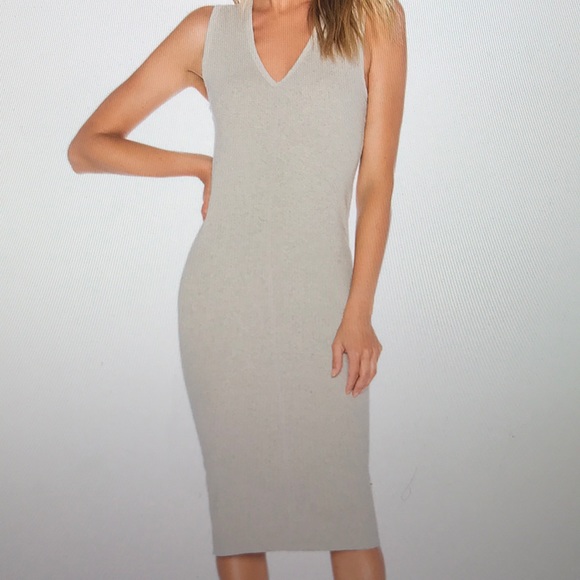 James Perse Dresses & Skirts - New James Perse contrast binding midi dress 4 xl